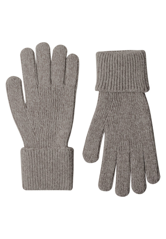 Street One Damen Handschuhe in Melange-Optik - Mokkabraun Muddy Mocha