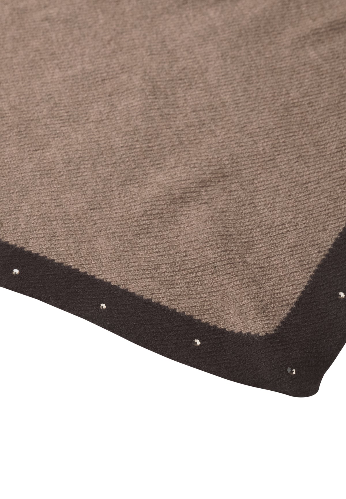 Street One Damen Mini-Dreieckstuch mit Nieten - Bernstein meliert sanded amber mel.