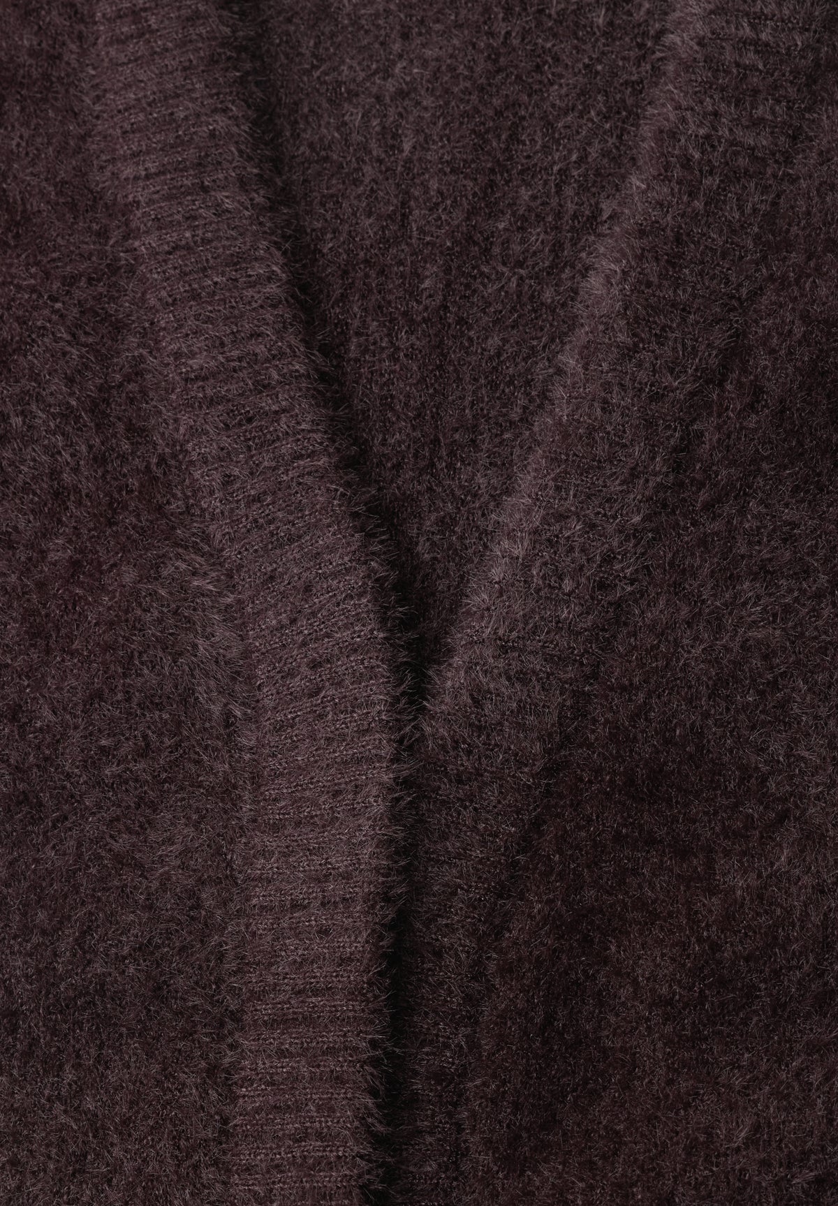 CECIL Damen Offene Federgarn-Weste - Beerenrot berry red