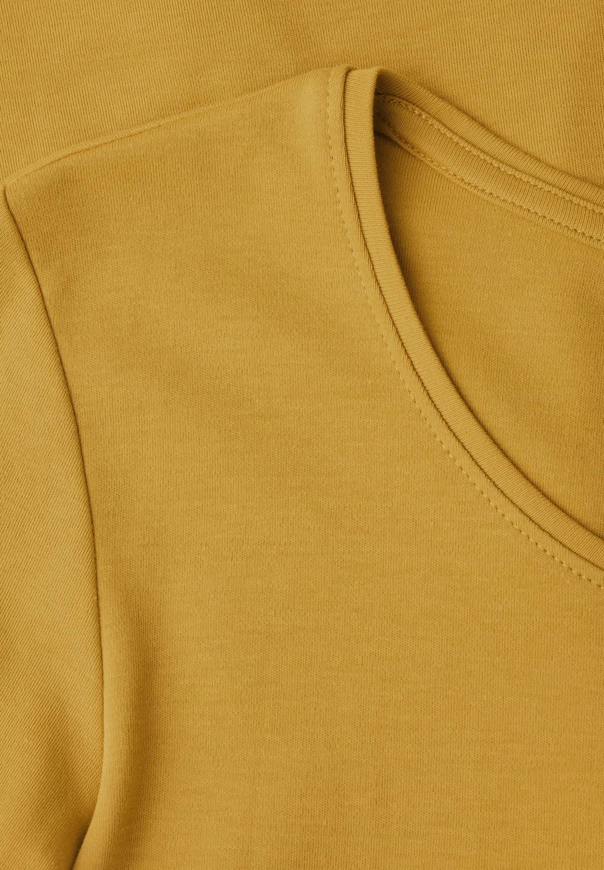 CECIL Damen Basic Langarmshirt mit Rundhals - Honiggelb golden honey