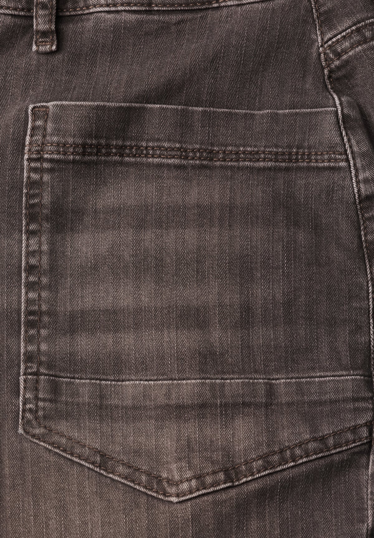 CECIL Damen Barrel Leg Jeans im Garment-Dye-Look - Trüffelbraun truffle brown