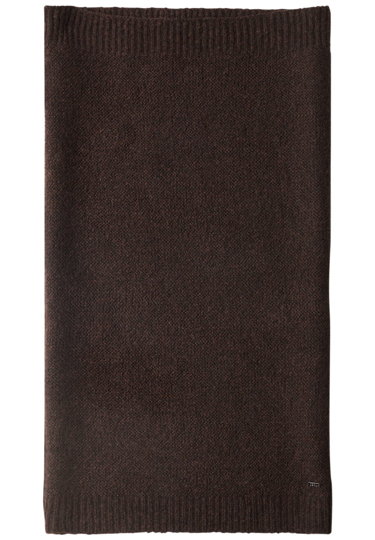 CECIL Damen Loop-Schal in Melange-Optik - Schokoladenbraun meliert choco sauce brown melange