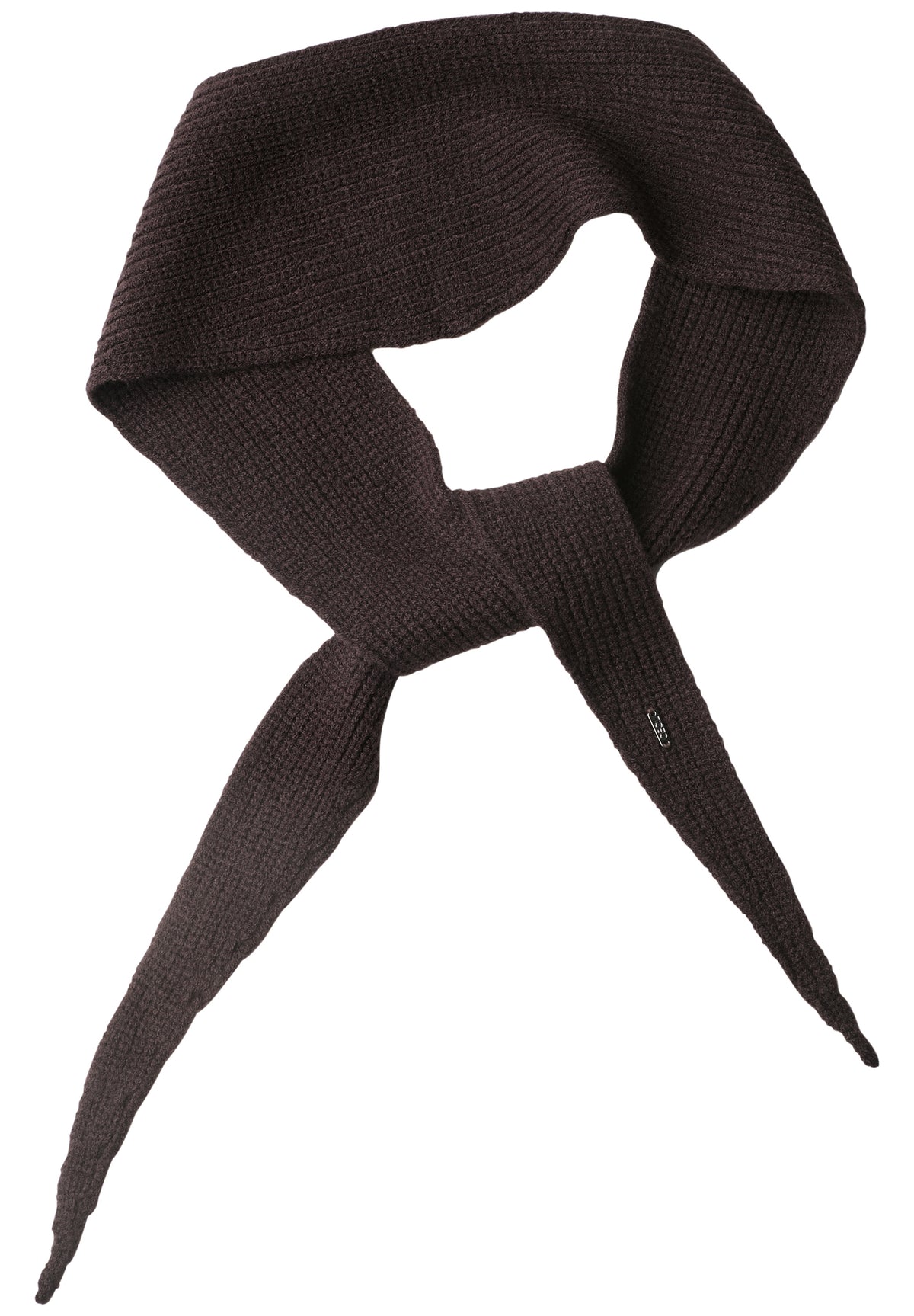 CECIL Damen Strickschal in Dreiecksform - Trüffelbraun truffle brown