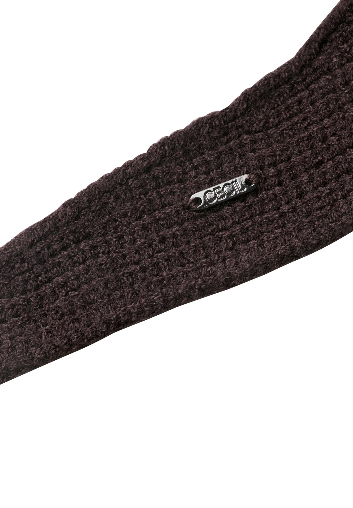 CECIL Damen Strickschal in Dreiecksform - Trüffelbraun truffle brown