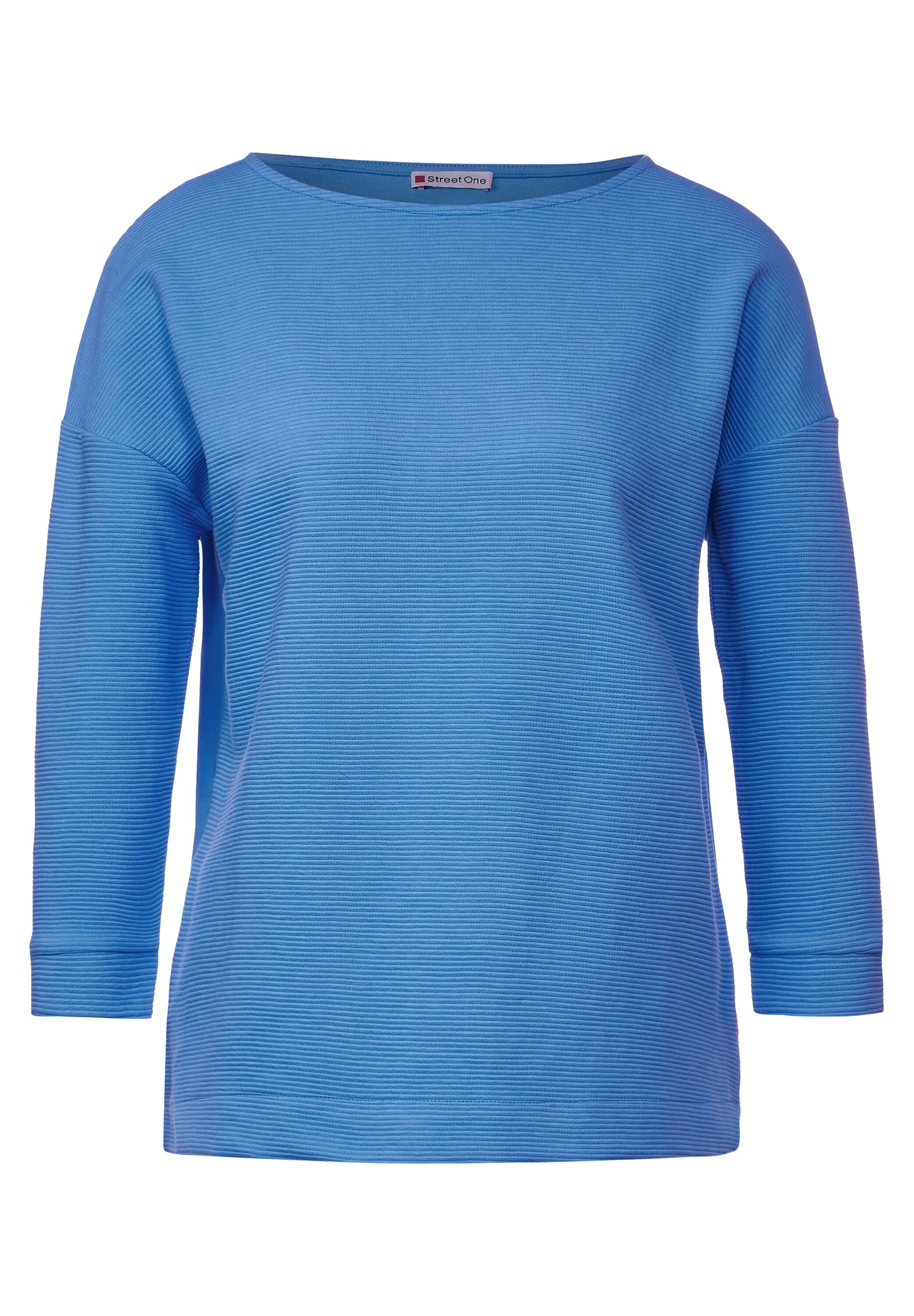 street one-damen-Struktur Mix Shirt-A32102815572 in der Farbe light spring blue