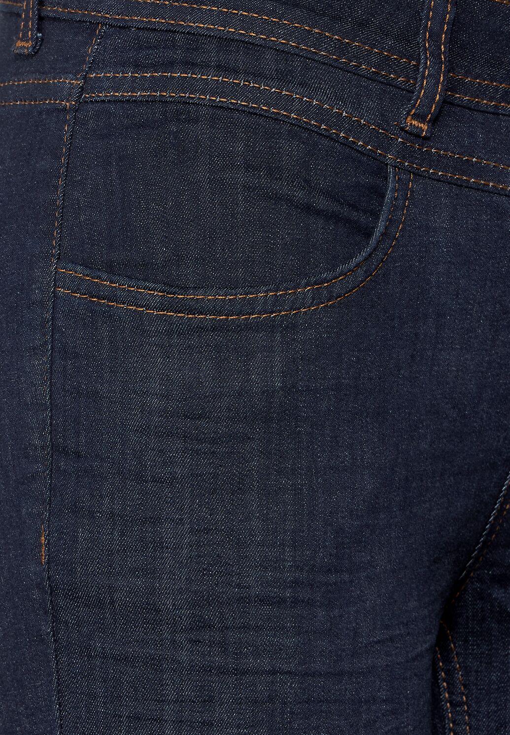 Street One - Slim Fit Jeans Hose im Style "York" clean rinsed A376180-14894