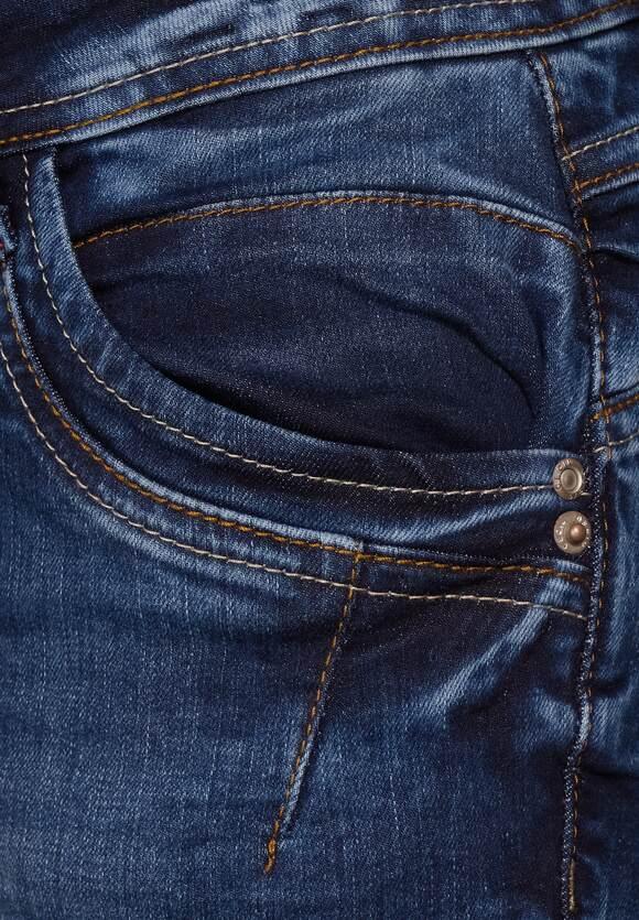 ✓ CECIL Damen Jeans Hose "Scarlett" in blau b375274-10320